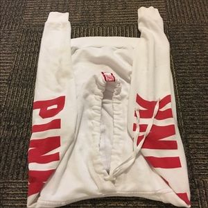 ISO a red and white hoodie
